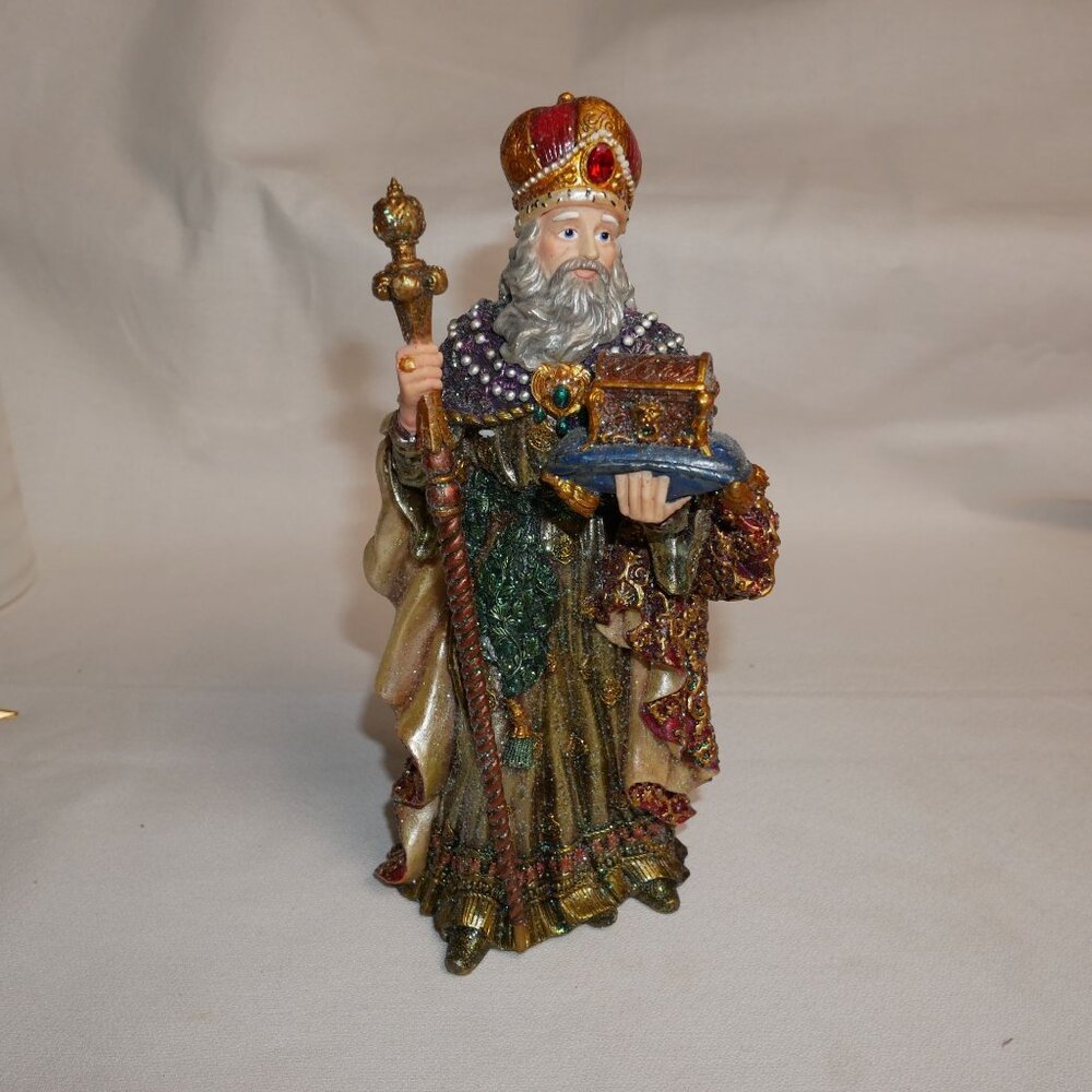 Christopher Radko Melchior Cold Cast Resin Figurine - Picture 2 of 9